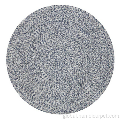 mixed colours indoor outdoor round rug wholesale waterproof round outdoor rugs and carpets Factory
